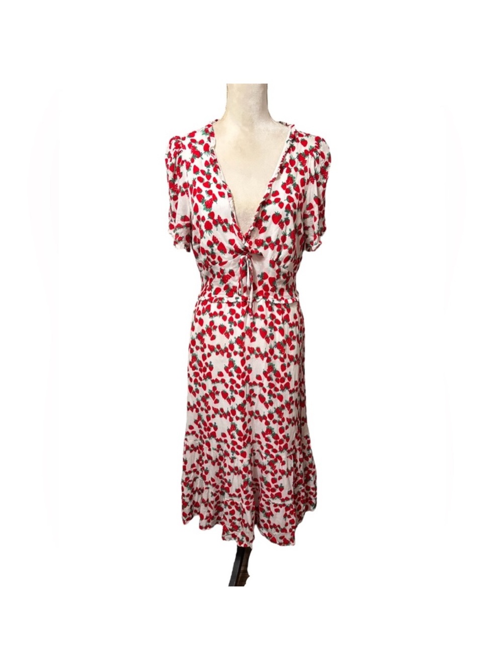 Betsey Johnson Berry Midi Dress